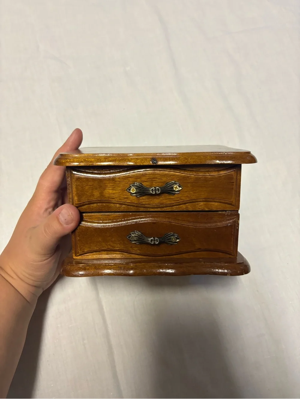 Wooden Jewelry Box Organizer